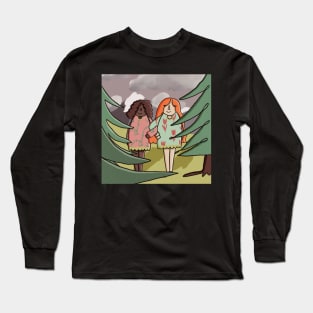 find us in the woods Long Sleeve T-Shirt